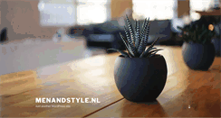 Desktop Screenshot of menandstyle.nl