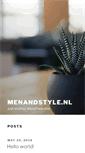 Mobile Screenshot of menandstyle.nl